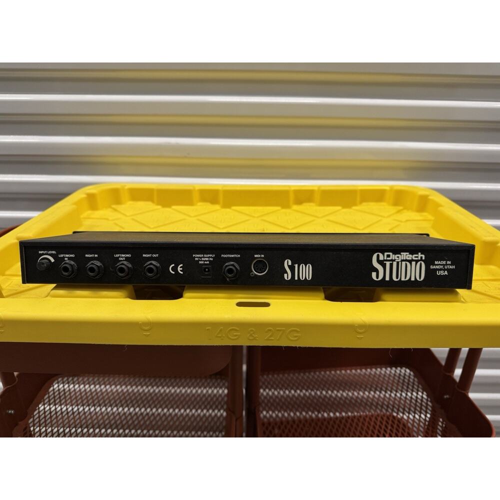 DigiTech Studio S100 1U Rack Digital 2-Ch Multi-Effects w/ MIDI Reverb Delay - Picture 2 of 6